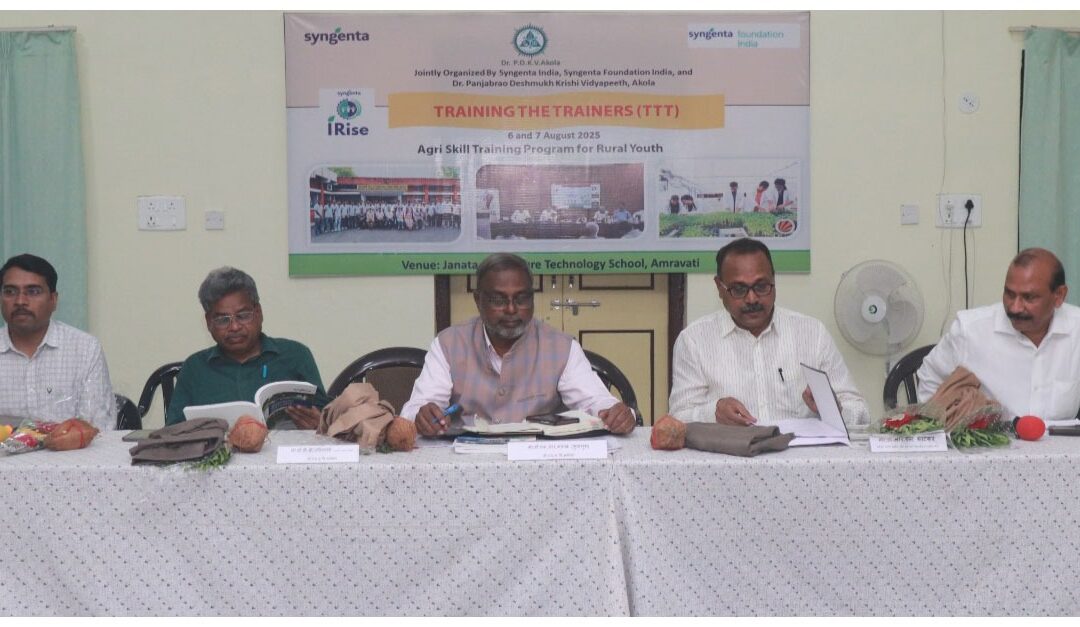 Empowering the Future of Agriculture – IRise TTT Program Successfully Launched
